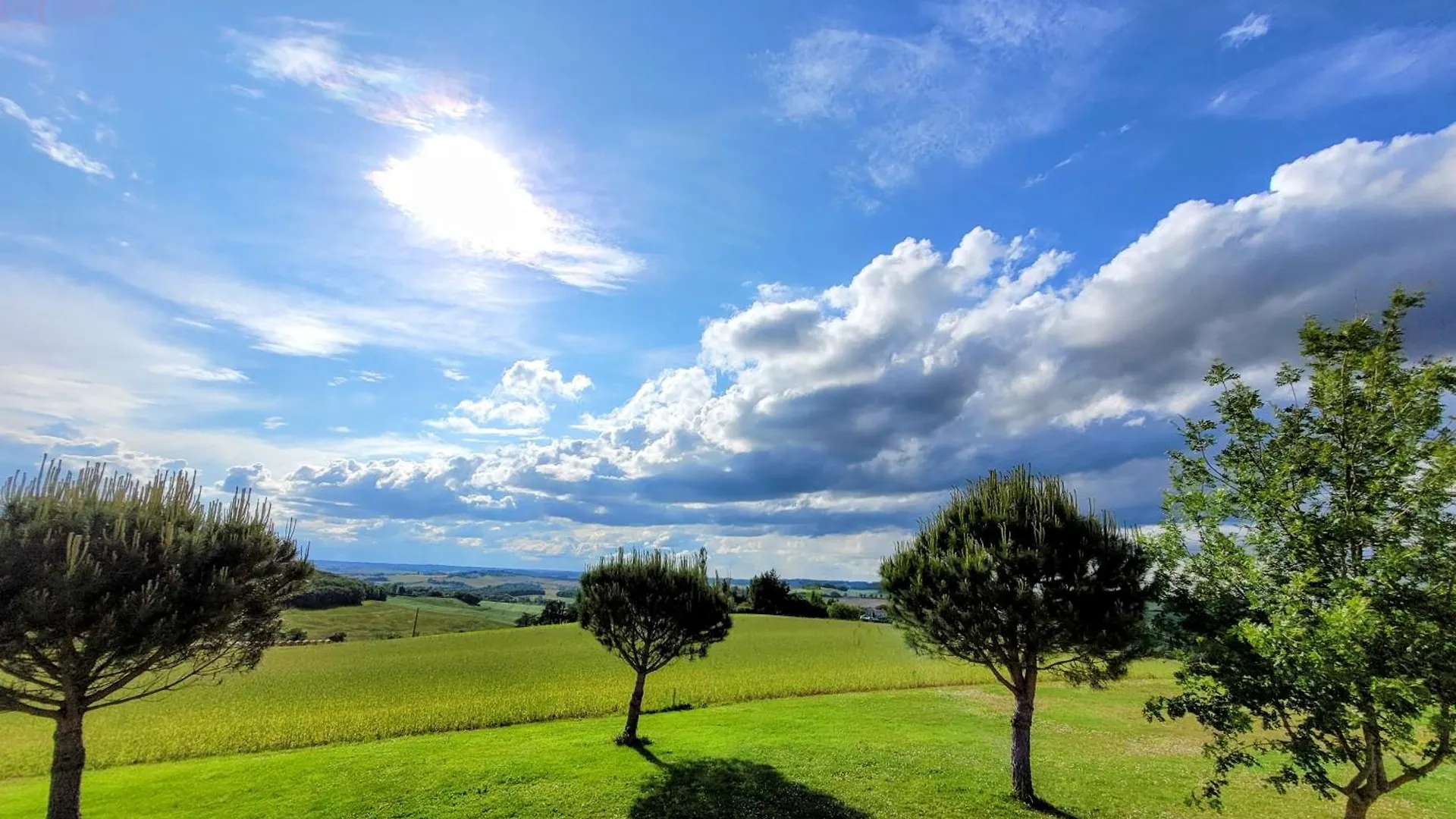 Сasa de vacaciones La Colline Gersoise-Piscine-Sauna La Sauvetat  Francia