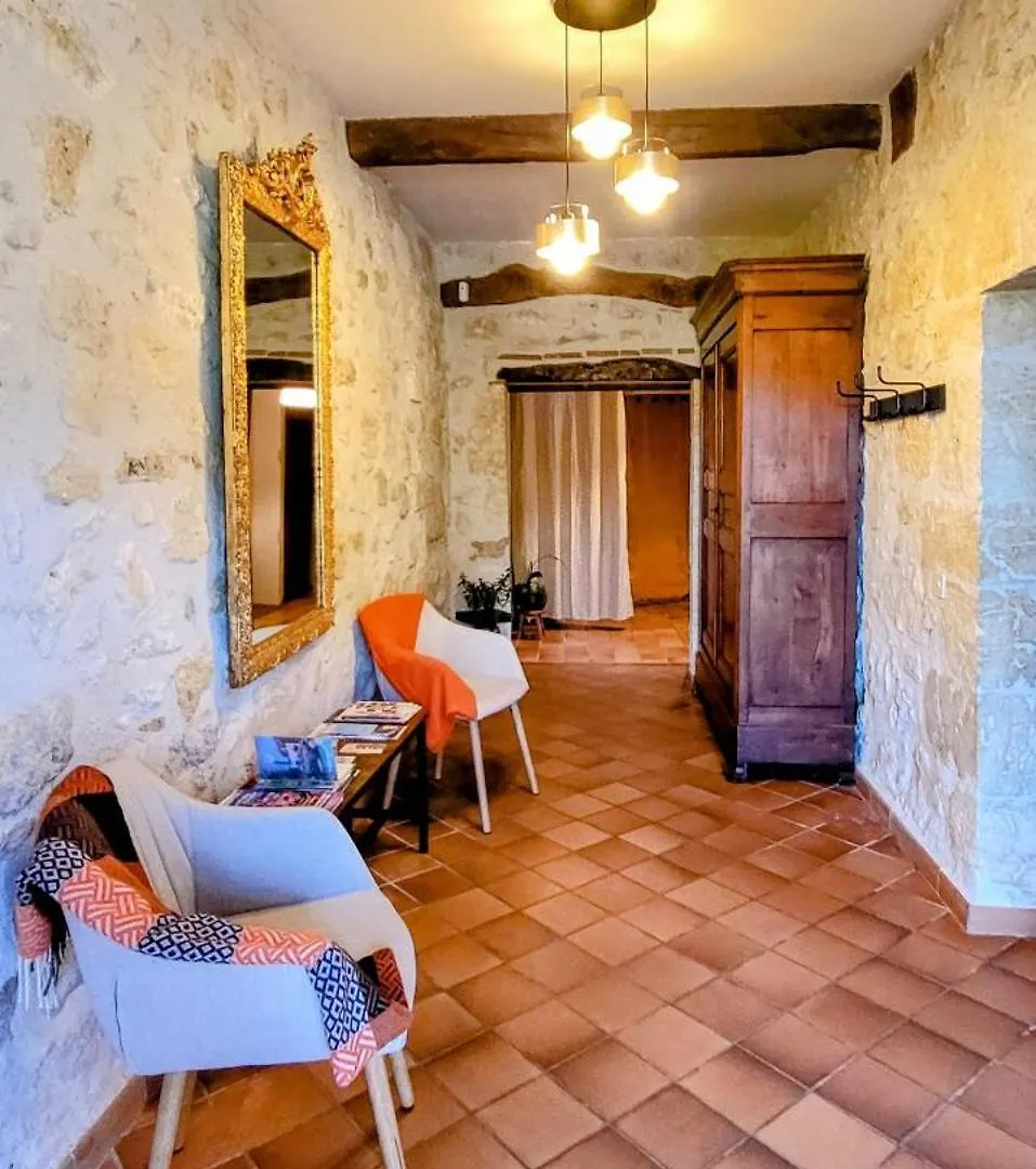 Сasa de vacaciones La Colline Gersoise-Piscine-Sauna La Sauvetat  Francia